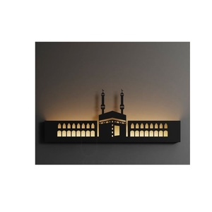 Decoración musulmana para el hogar en forma de escritura árabe metálica adecuada para ocasiones festivas y belleza sagrada diaria - Product Image 6