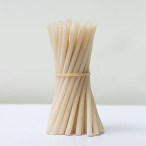 Pailles à boire colorées en ingrédients durables, paille en farine de riz naturelle, multicolores et de différentes tailles - Product Image 6