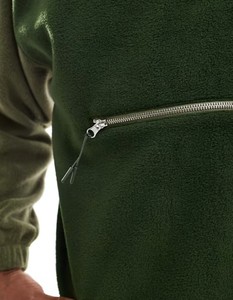 OEM fábrica logotipo personalizado unisex 1/4 cremallera Invierno Polar polar pulóver sudaderas con capucha 100% algodón térmico Sherpa con capucha hombres - Product Image 4