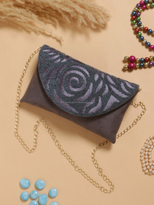 Kit de iniciación para bordado, bolso de cadena con aro, monedero oscilante hecho a mano, bolso de punto de cruz Diy para mujer, bolso Rajasthani, precio bajo - Product Image 2