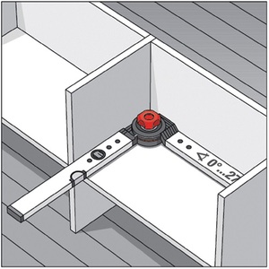 Dispositivo de Medición de Ángulos WINKELSTAR, Rango de 0-270°, Longitud de Pierna de 150x100 cm, Nivel de IMC - Product Image 3
