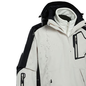 แจ็กเก็ตสกีกันน้ำสำหรับผู้ชายแจ็กเก็ตสกีหิมะและสกีขนาดใหญ่พิเศษออกแบบได้ตามต้องการ - Product Image 6