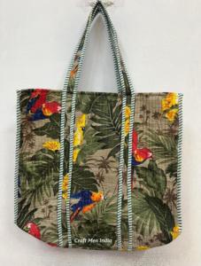 Sac à bandoulière matelassé en coton doux et moelleux pour femmes Sac à main Grand sac matelassé pour dames Sac matelassé - Product Image 3