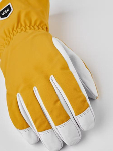 Gants de ski thermiques d'hiver personnalisés unisexes, imperméables, coupe-vent, anti-neige, mitaines chauffantes en cuir pour hommes et femmes - Product Image 6