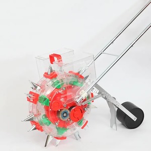 Plantador de maíz de una sola fila, multipolar, con fertilizante, Conjunto personalizado de color rojo y verde, piezas ajustables de clave de márketing, nuevo diseño - Product Image 6