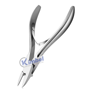 2025 nouveau Design professionnel en acier inoxydable pinces à cuticules haute qualité Double ressort large mâchoire ouverture ongles incurvés - Product Image 1