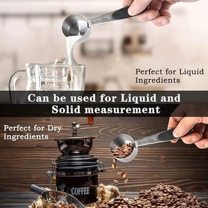 Tasses à mesurer avec poignées classiques en acier inoxydable parfait pour la cuisson de la cuisine et du bar ensemble d'outils de 8 pièces de haute qualité - Product Image 4