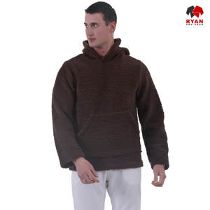 Sweat à capuche pour homme Ryan Pro Gear avec logo personnalisé sur le devant, tissu en molleton 100% coton, respirant, décontracté, vêtements d'hiver, service ODM - Product Image 2