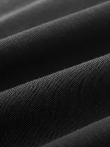 100% coton blanc solide hommes T-Shirt décontracté col rond manches courtes grande taille Collection d'été 260 grammes tissu vêtements en vrac - Product Image 5