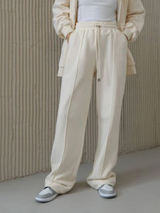 OEM Femmes Polaire Hoodies Survêtements Sweats À Capuche Pantalons De Survêtement Ensembles Surdimensionnés Vestes Unisexe Couple Jogging pantalon costume - Product Image 4