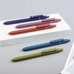 Nuevos Bolígrafos de <span class=keywords><strong>Gel</strong></span> de Color Morandi, Tacto Suave, Secado Rápido, Tinta de <span class=keywords><strong>Gel</strong></span> Suave de 0.5 mm para Escritura Escolar, Material de Papelería - Product Image 2
