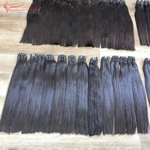 PRECIO ECONÓMICO Cabello Humano Vietnamita Remy Doble Trama Cabello Virgen Liso 100g Modelo T39 Paquete - Product Image 1