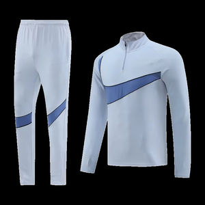Conjunto Deportivo Casual de 2 Piezas para Hombre, con Cierre Completo, para Gimnasio, Correr, de Alta Calidad, Personalizado, Invernal, Diseño Sólido y Transpirable - Product Image 4
