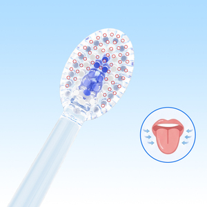 <span class=keywords><strong>Cepillo</strong></span> de Dientes Manual para <span class=keywords><strong>Niños</strong></span> de 3 Niveles con Cerdas Suaves, <span class=keywords><strong>Cepillo</strong></span> de Dientes para Bebés con Raspador de Lengua, Personalizado de Fábrica - Product Image 3