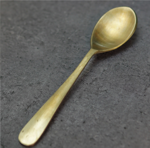 Eco-Friendly Gold Plated Brass Spoon <b>Set</b> with Mirror Polish Customized Designs High Quality Handicrafts-4 <b>Pieces</b> for Giveaways - Product Image 4