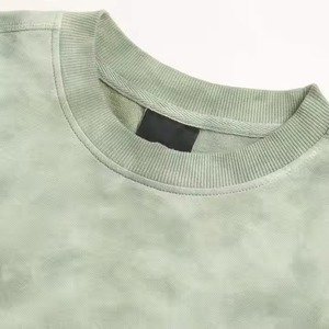 Logotipo personalizado de peso pesado de alta calidad Ajuste relajado Camisetas de gran tamaño Gimnasio Fitness Vintage Acid Wash T Shirt - Product Image 5