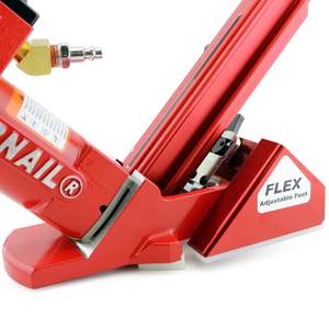Clavadora Neumática de Calibre 18 con Base Ajustable para Clavos en L y Clavos Flexibles para Decoración de Palets, Soporte Personalizado OEM - Product Image 5