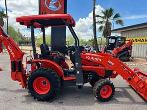 TRACTOR COMPACTO KUBOTA B26 USADO CON CARGADOR Y RETROEXCAVADORA EN VENTA - Product Image 2