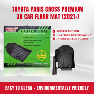 Accesorios de Coche de Gran Venta para TOYOTA YARIS CROSS Tapetes Repelentes al Agua de 65x85cm Antideslizantes de Fácil Mantenimiento para Aspirar - Product Image 3