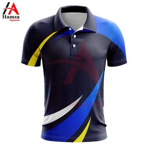 Nouveauté, polo homme imprimé, manches courtes, tissu personnalisé OEM de haute qualité, couleur et taille, polos homme - Product Image 5