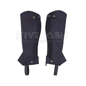 Durable Equestrian Half Chaps For <b>Horse</b> Riding <b>Stable</b> Work Outdoor Riding And Daily Practice - Product Image 2