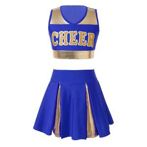 Uniforme de sublimation de pom-pom girl personnalisé jeunes filles personnalisé femmes vêtements de sport confortables meilleur uniforme de pom-pom girl - Product Image 6