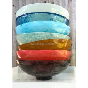 Kitchen And Tabletop Serving Resin Bowl For Wedding Return Gifts And Home Decor Use Item Mixing Use Serving Resin Bowl