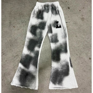 ชุดวอร์มสตรีทแวร์ฤดูหนาว ปักลายแบบกำหนดเอง เสื้อพูลโอเวอร์ทรงครอป ซักแล้ว ทรงหลวม มีฮู้ด ทรงบาน ซ้อนชั้น ผ้าฝ้าย 100% - Product Image 6