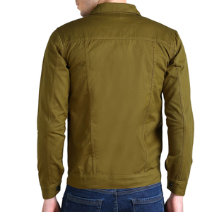 แจ็กเก็ตผ้าแคนวาสสำหรับผู้ชายสไตล์วินเทจชุดทำงานสำหรับฤดูใบไม้ร่วงแฟชั่นลำลองทนทานและใช้งานกลางแจ้ง - Product Image 2