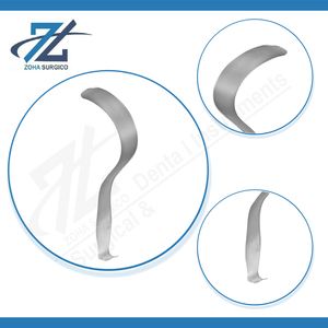 Rétracteurs abdominaux manuels de haute qualité, 38 mm de large, en acier inoxydable, instruments chirurgicaux réutilisables, certifiés CE - Product Image 4