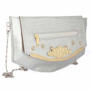 Bolso de mano para mujer (1878) - Plateado - Product Image 1