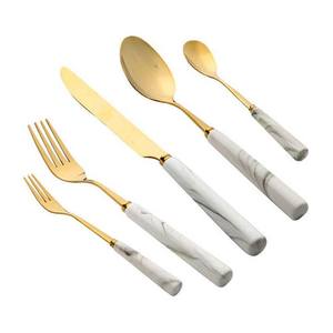 Gran oferta, suministro indio hecho a mano, hermosos cubiertos de Metal de acero inoxidable, juego de cubiertos chapados en oro para uso en el hogar, Hotel, utensilios de cocina - Product Image 2