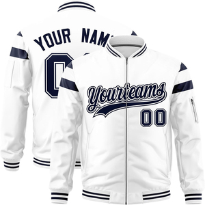 College <b>Varsity</b> <b>Bomber</b> <b>Jacket</b> Satin Fabric Zip Up Design Unisex Oversized Teamwear Embroidery Sublimation <b>Jacket</b> for <b>Men</b> - Product Image 4