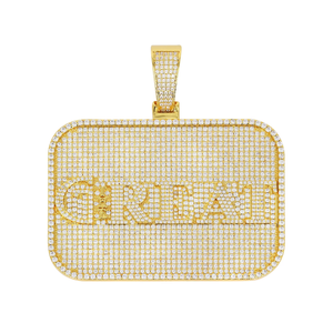 Luxury 925 Silver <b>Cross</b> Pendant Iced Out Moissanite Diamond Hip Hop <b>Jewelry</b> Street Fashion Accessory for Men and Women - Product Image 1