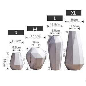 Vase à fleurs en marbre naturel fait main de luxe TCE, polissage premium, art déco, décoration de table, décoration de mariage, pièce d'accent pour la maison - Product Image 5