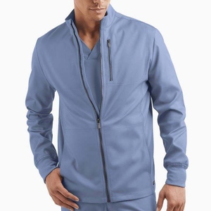 Chaqueta médica de la mejor calidad para proveedores de atención médica Aspecto profesional elegante con tela de lona duradera Cuidado fácil - Product Image 2