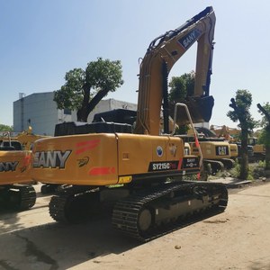 รถขุดขนาดกลาง SANY SY215C สภาพดี น้ำหนัก 21.9 ตัน รถขุดตีนตะขาบมือสอง สำหรับงานดิน - Product Image 1