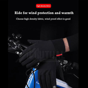 Guantes de esquí para hombre, superventas, impermeables, transpirables, de cuero, ligeros, cómodos, con función de pantalla táctil para deportes - Product Image 4