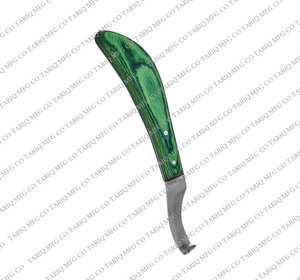 Cuchillo de pezuña de caballo veterinario, herramienta de herrador, cuchillo de corte de acero inoxidable por TARIQ MFG CO CE ISO EU - Product Image 2