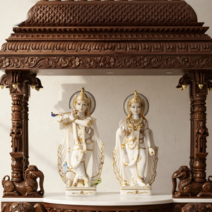 Mandir Pooja traditionnel en bois sculpté à la main de grande taille, mandir Pooja indien personnalisé de grande taille en bois massif, vente en usine de villas au Royaume-Uni - Product Image 3
