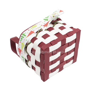 Adornos navideños únicos respetuosos con el medio ambiente/adornos para árboles/cesto de regalo artesanía al por mayor - Product Image 4