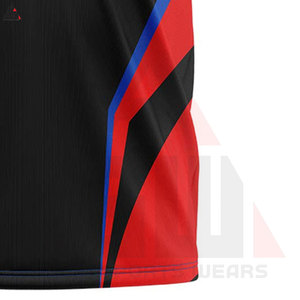 Vente en gros de t-shirts personnalisés en coton respirant, décontractés, grande taille, manches courtes, style golf, sublimation pour hommes - Product Image 6