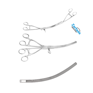 คีมปากแบนสเตนเลส30ซม./12 "เครื่องมือผ่าตัด - Product Image 6