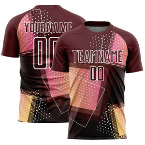 Maillots de football personnalisés haut de gamme pour équipes, kits de football sublimés en polyester 220 GSM – Fournisseur - Product Image 1