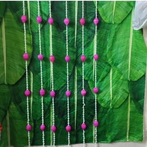 Guirlande de fleurs de lotus tubéreuses artificielles pour mariage indien et décoration de fête Offre Spéciale le décor de cérémonie Sangeet Mehandi - Product Image 1