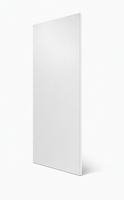 Panneau de yoga en aluminium sans cadre contrôlé par IA 600x2000mm, chauffage électrique en fibre de carbone à économie d'énergie, monté au plafond, noir