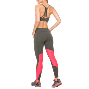 Leggings Deportivos para Mujer, Cintura Media, Elásticos en 4 Direcciones, Mallas de Entrenamiento, Algodón/Bambú, Antibacterianos, Cómodos, para Correr, Yoga - Product Image 3