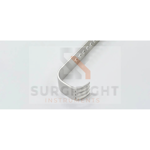 ใบมีด Retractor สะโพกใบมีด Retractor มาตรฐานโค้งแบน1 3 6จัดการกับเราผ่าตัดสแตนเลสโดยเครื่องมือ surgiright - Product Image 6