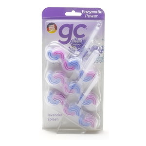 Bloc de jante assainissant à la lavande solide 3x45gr désodorisant de nettoyage de toilette hygiène riche approvisionnement en vrac pour la salle de bain - Product Image 1