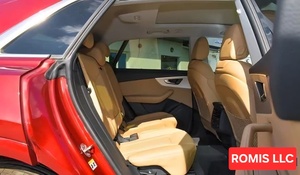 Audi Q8 2023 SUV Rouge Moteur Turbo Phares LED Transmission Automatique Pneus R21 Sièges en Cuir Émissions Euro VI - Product Image 3